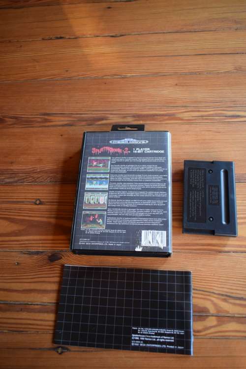 Sega Mega Drive Splatterhouse 2