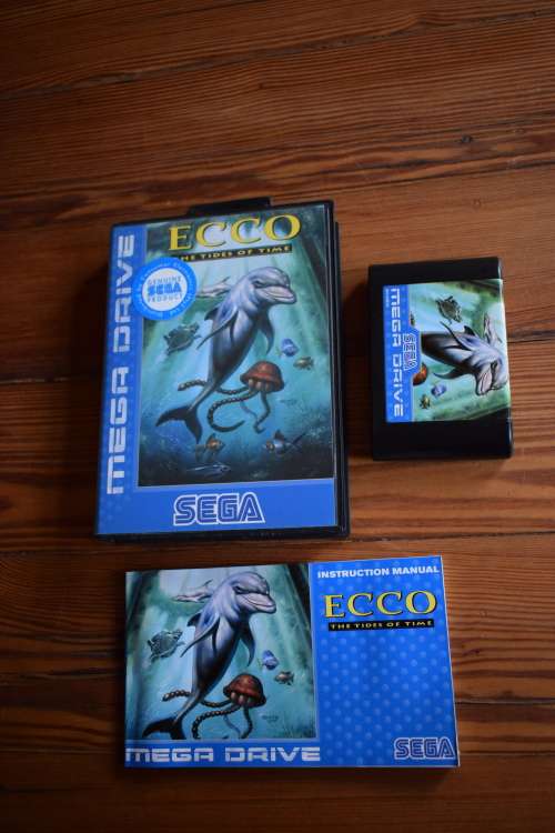 Sega Mega Drive Ecco The Tide Of Time