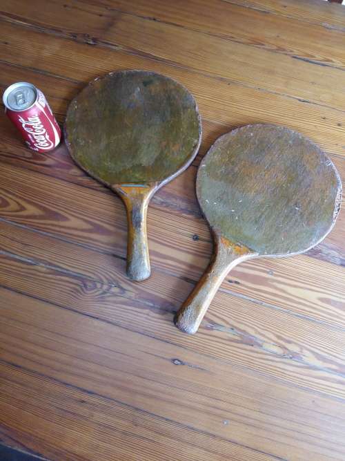 Vintage Beach Ball Rackets