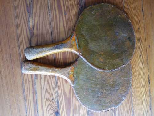 Vintage Beach Ball Rackets