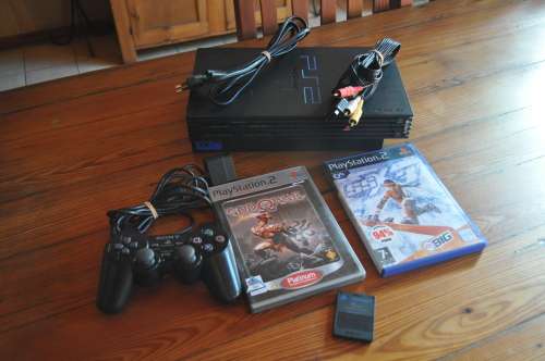 Sony Ps2 Console With Extras