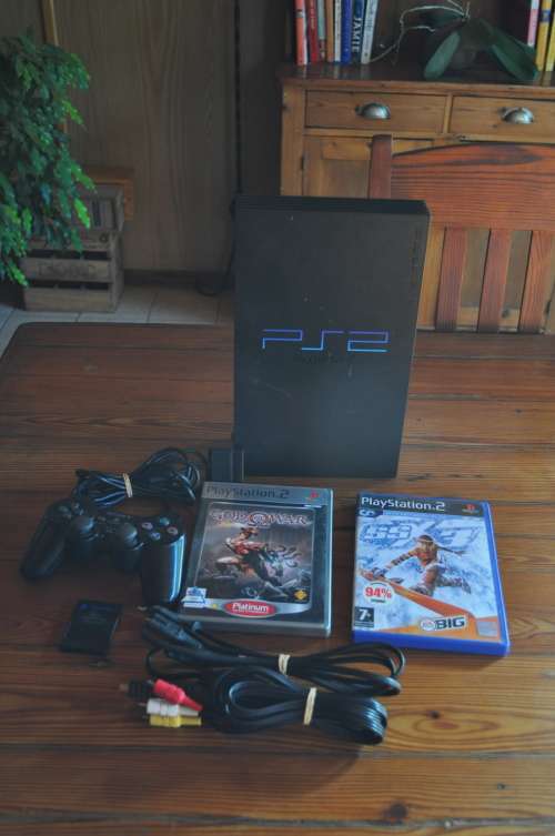 Sony Ps2 Console With Extras