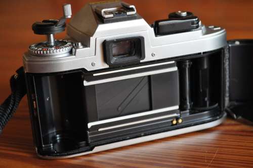 Vintage Nikon FG 35mm Film Camera With Lens