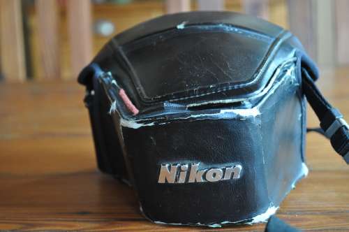 Vintage Nikon FG 35mm Film Camera With Lens