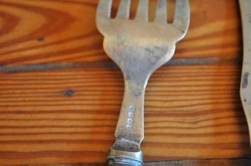 Vintage Silverplated (epns) Fish Serving Set