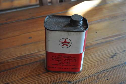 Vintage Caltex Collectors Oil Can (1 pint)