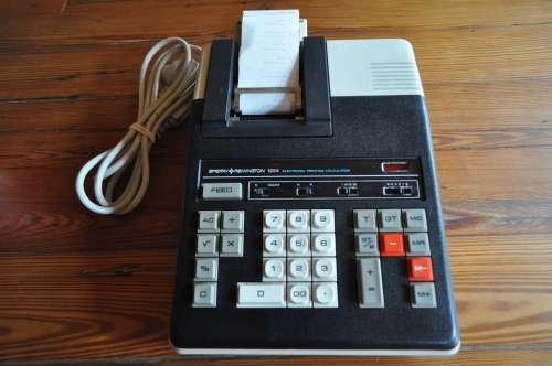 Vintage Sperry Remington Calculator
