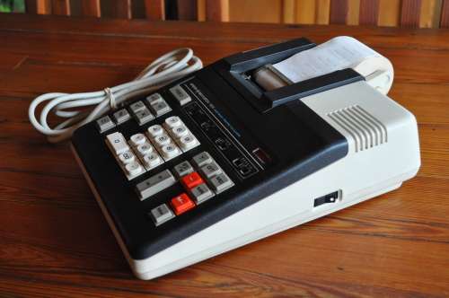 Vintage Sperry Remington Calculator