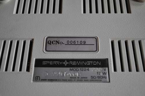 Vintage Sperry Remington Calculator