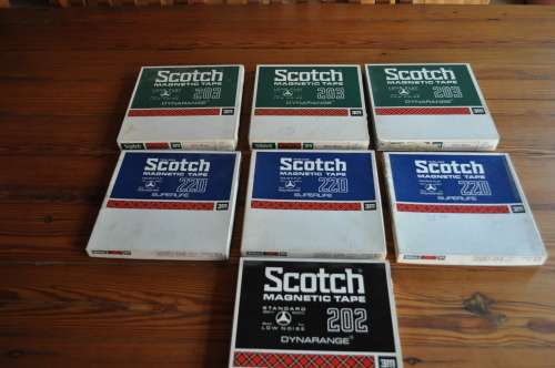 Vintage Reel To Reel Tapes