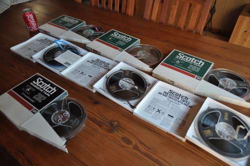 Vintage Reel To Reel Tapes