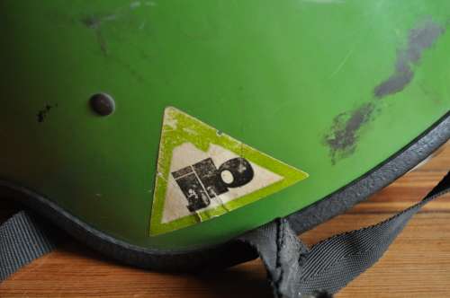Vintage Joe Brown JB Rock Climbing Helmet
