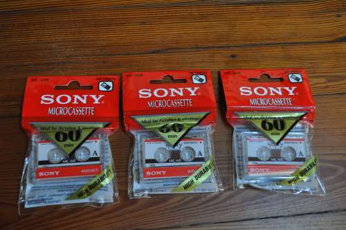 Sony Micro Cassettes 60min