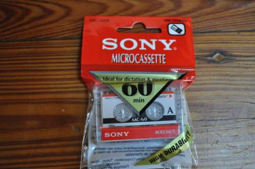 Sony Micro Cassettes 60min
