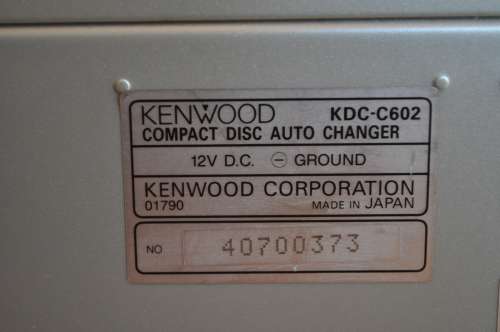 Kenwood CD Shuttle (selling as is not tested)