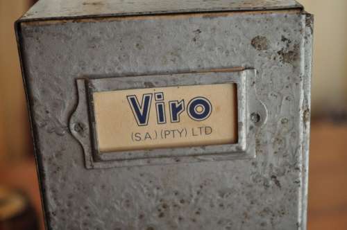Vintage Barclays Bank Safety Deposit Metal Box (no key)