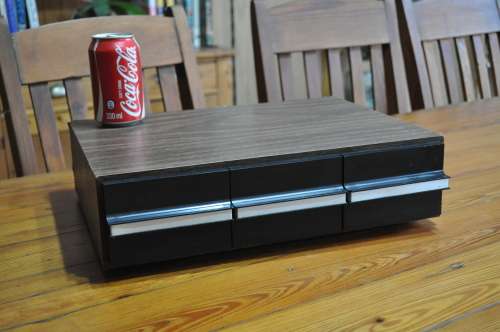 Vintage Cassette Tape Holder Holds
