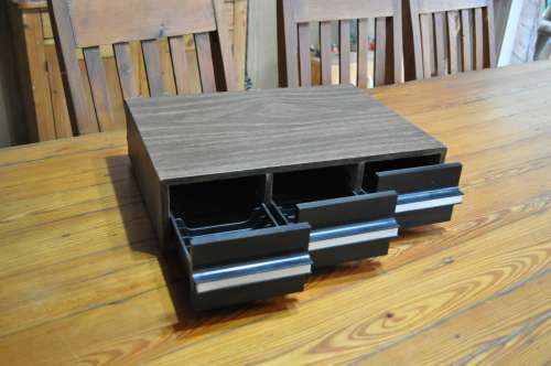 Vintage Cassette Tape Holder Holds