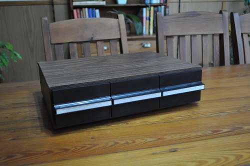 Vintage Cassette Tape Holder Holds