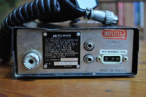 Vintage Midland Transceiver