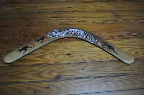 Boomerang Hand Painted (450mm)