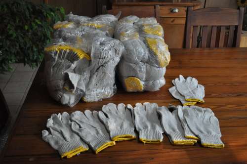 Cotton Knitted Gloves R100 for 35 Pairs