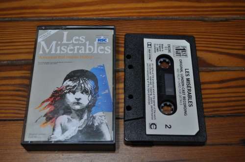 Les Miserables - Original London Cast Recording (Cassette)