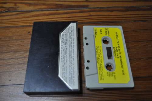 Edith Piaf - Portrait Of Paif : 25 Of Her Greatest Hits Part 1 and 2 (Cassette)