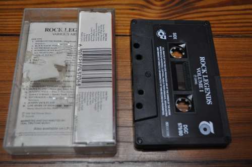 Rock Legends Vol 1 - Various Artists (Cassette)