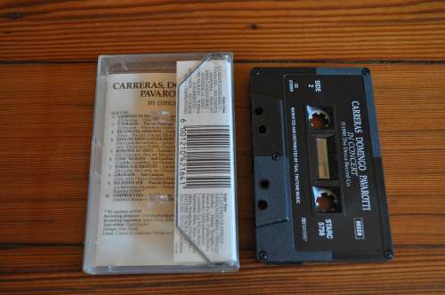 Carreras Domingo Pavarotti - In Concert Mehta (Cassette)