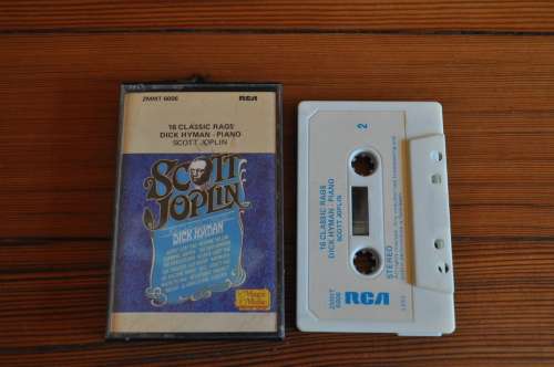 Dick Hyman - Piano Scott Joplin : 16 Classic Rags (Cassette)