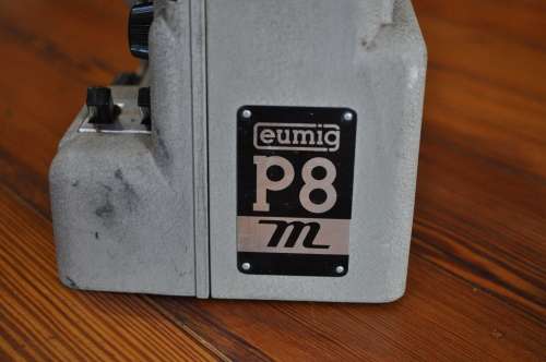 Vintage Eumig P8 8mm Film Projector (for display or spares)