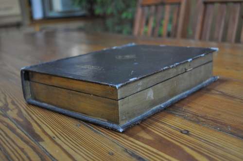 Vintage Gun Concealment Storage Book