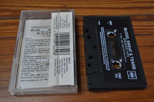 Blood Sweat And Tears - Greatest Hits (Cassette)
