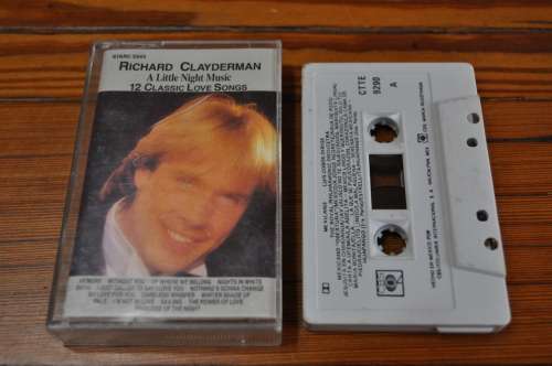 Richard Clayderman - A Little Night Music : 12 Classic Love Songs (Cassette)