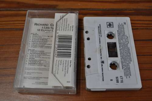 Richard Clayderman - A Little Night Music : 12 Classic Love Songs (Cassette)
