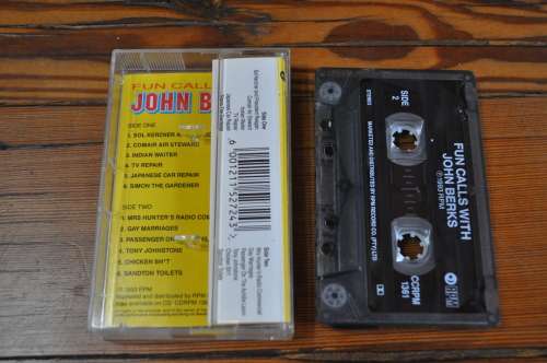 John Berks - Fun Calls With John Berks (Cassette)
