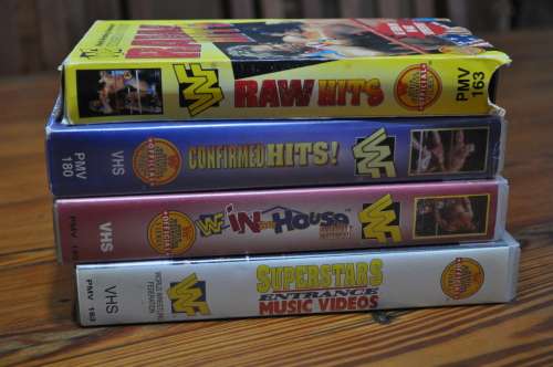 WF VHS Video Cassettes For Collectors
