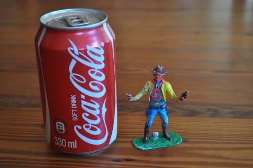 Vintage Lead Toy Cowboy
