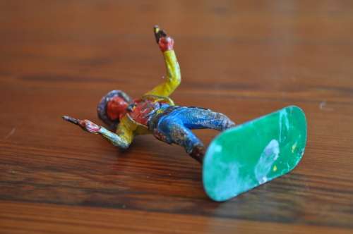 Vintage Lead Toy Cowboy