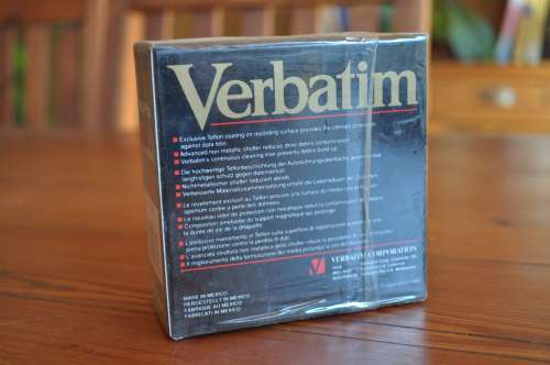 Vintage Verbatim 3  Inch Microdisks Pack Of 10 New Sealed
