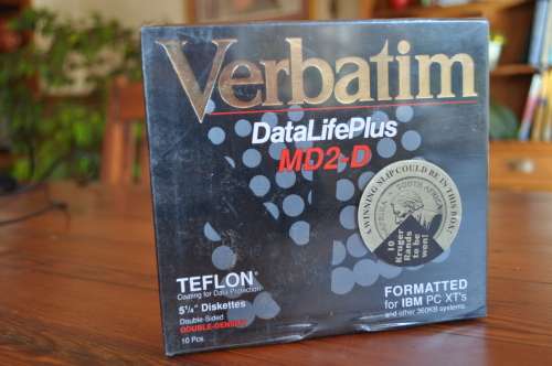 Vintage Verbatim 5  Inch Diskettes Pack Of 10 (New)