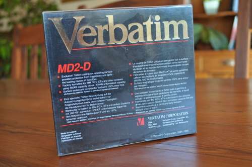 Vintage Verbatim 5  Inch Diskettes Pack Of 10 (New)
