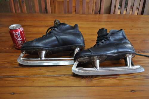 Vintage Ice Skates Made In Canada
