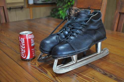 Vintage Ice Skates Made In Canada