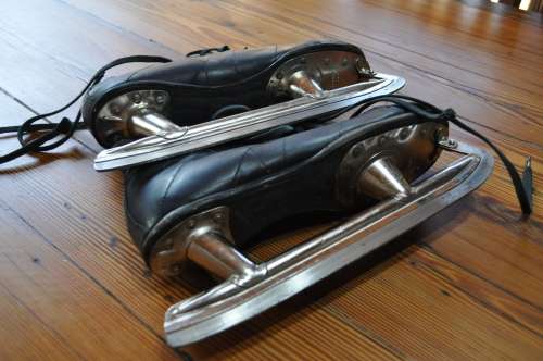 Vintage Ice Skates Made In Canada