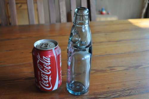 Codd Bottle With Marble Inside