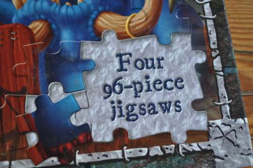 Trolls Jigsaw Book (four 96 piece jigsaws)