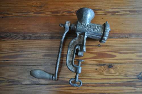 Vintage Husqvarna N0 5 Meat Grinder