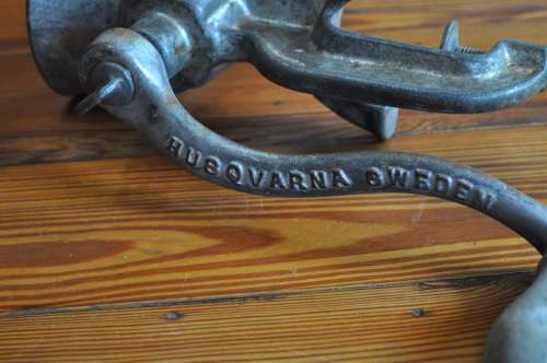Vintage Husqvarna N0 5 Meat Grinder